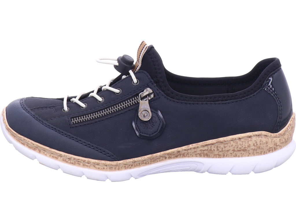 Rieker Damen Slipper  in blau