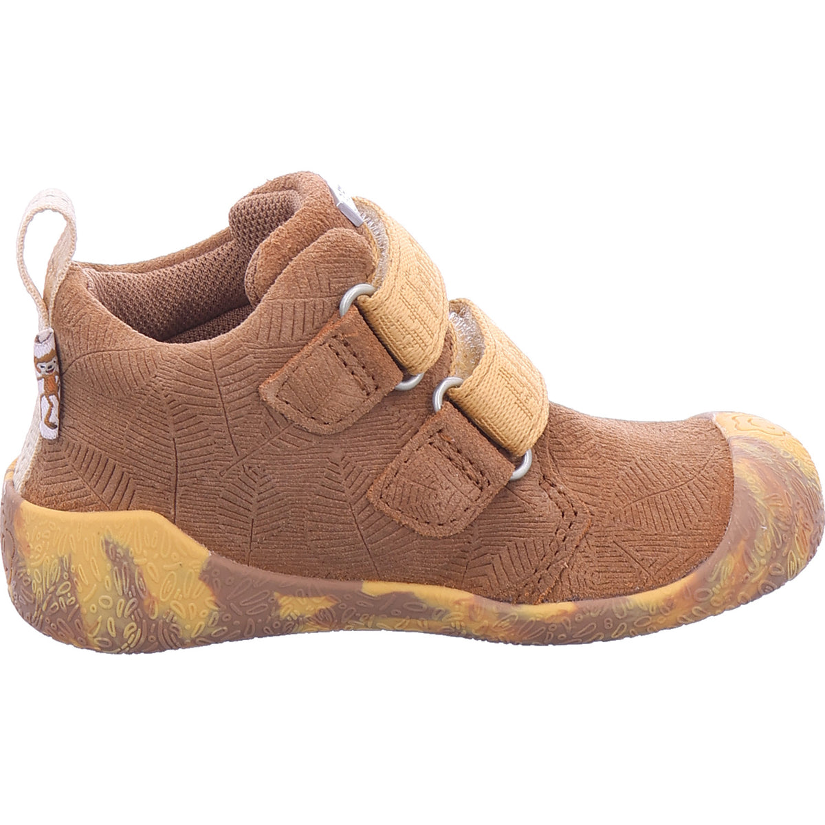 Affenzahn Jungen Lauflernschuh Leather Talky Affenzahn in braun