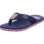 Tommy Hilfiger Pánské plážové pantofle Patch Hilfiger Beach Sandal v modré barvě