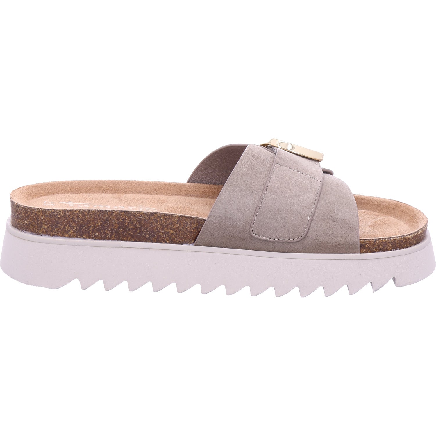 Tamaris Damen Pantolette  in beige