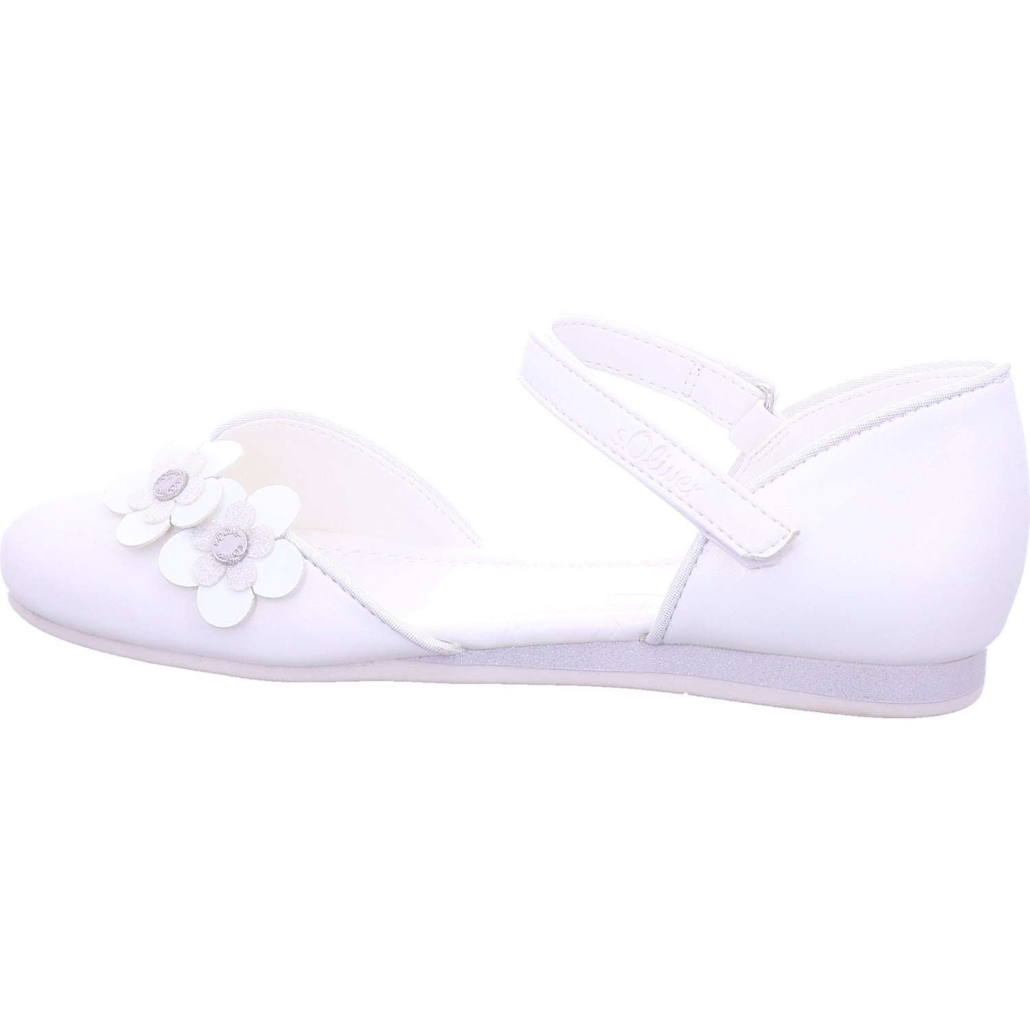 s.Oliver Mädchen Ballerina  in weiß
