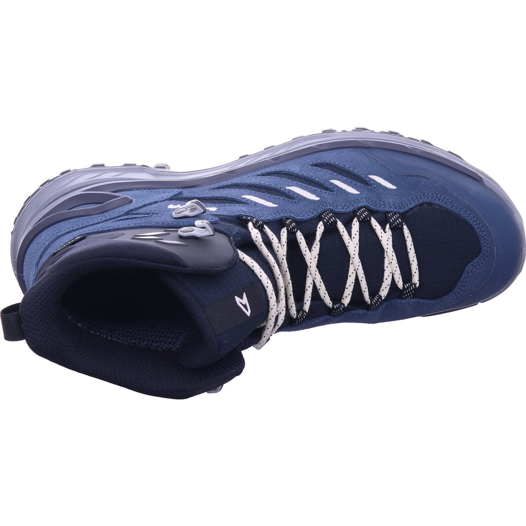 Lowa Men's Hiking Boots Innovo Gtx Mid in Blue