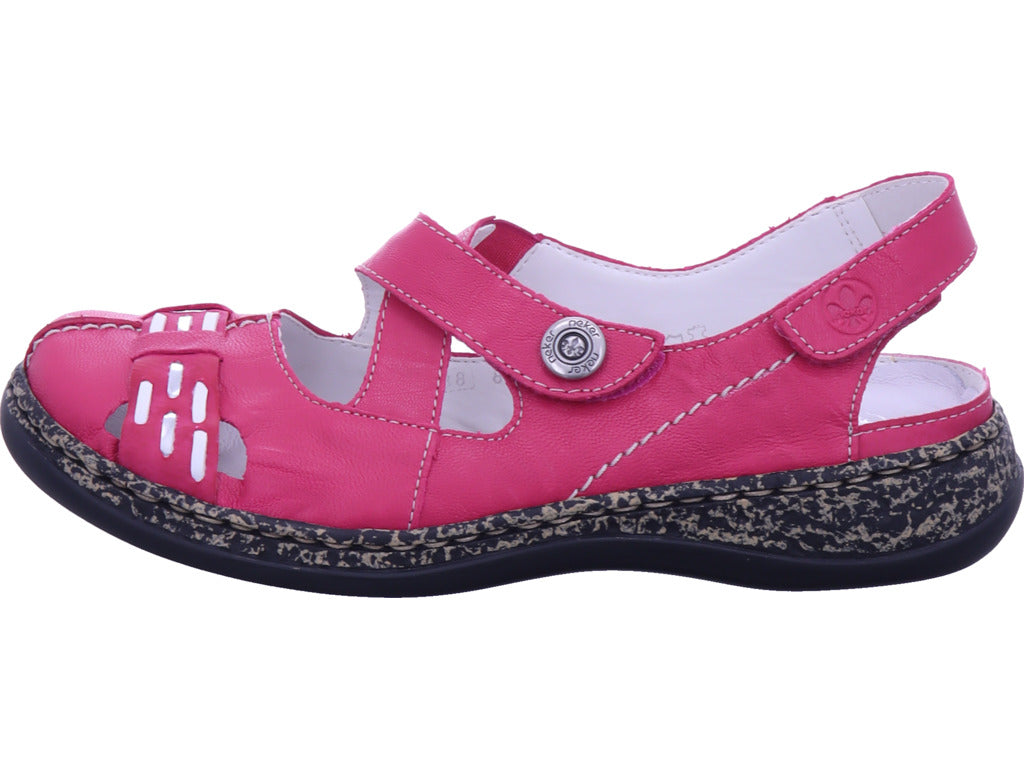 Rieker Women's Sandals, Fsk Women's Low Shoes in Pink
