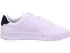Tommy Hilfiger Men's Trainers Th Court Lth Detail in white