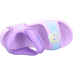 Silver Int Disney Girls' Sandals Frozen in Purple