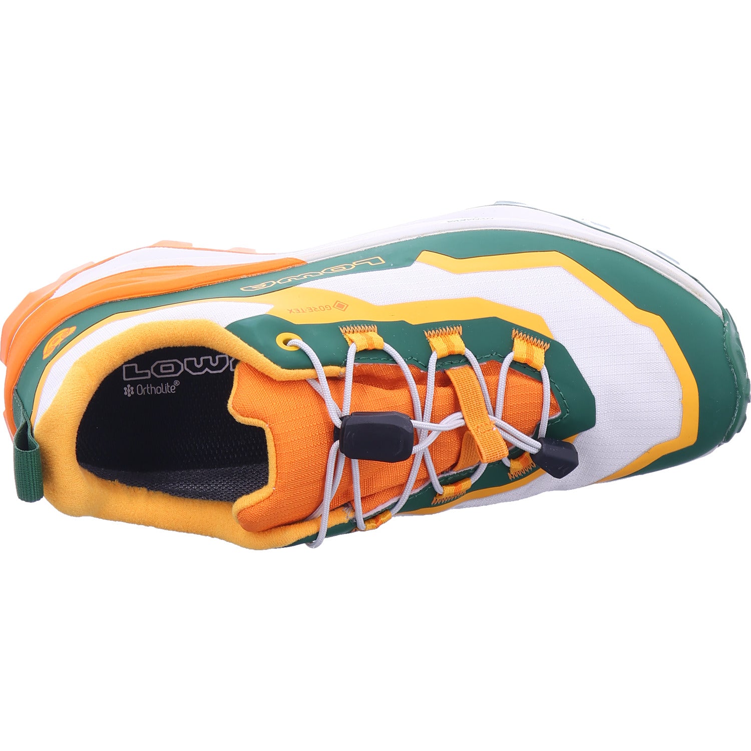 lowa Jungen Wanderschuhe Fauli Gtx Lo Jr in grün