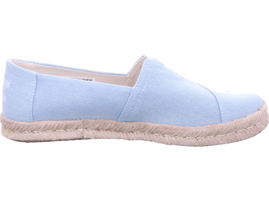 Dámské nazouváky TOMS Alpargata Rope 2.0 modré