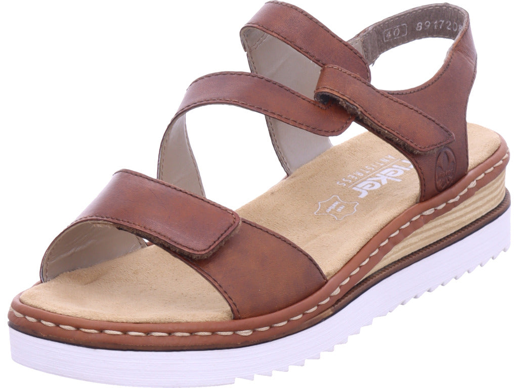 Rieker Women's Sandal in Brown