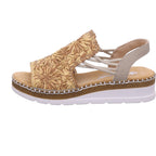 Rieker Damen Sandale  in beige