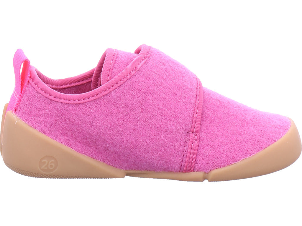 Dívčí textilní pantofle Legero \ Venti v červené barvě