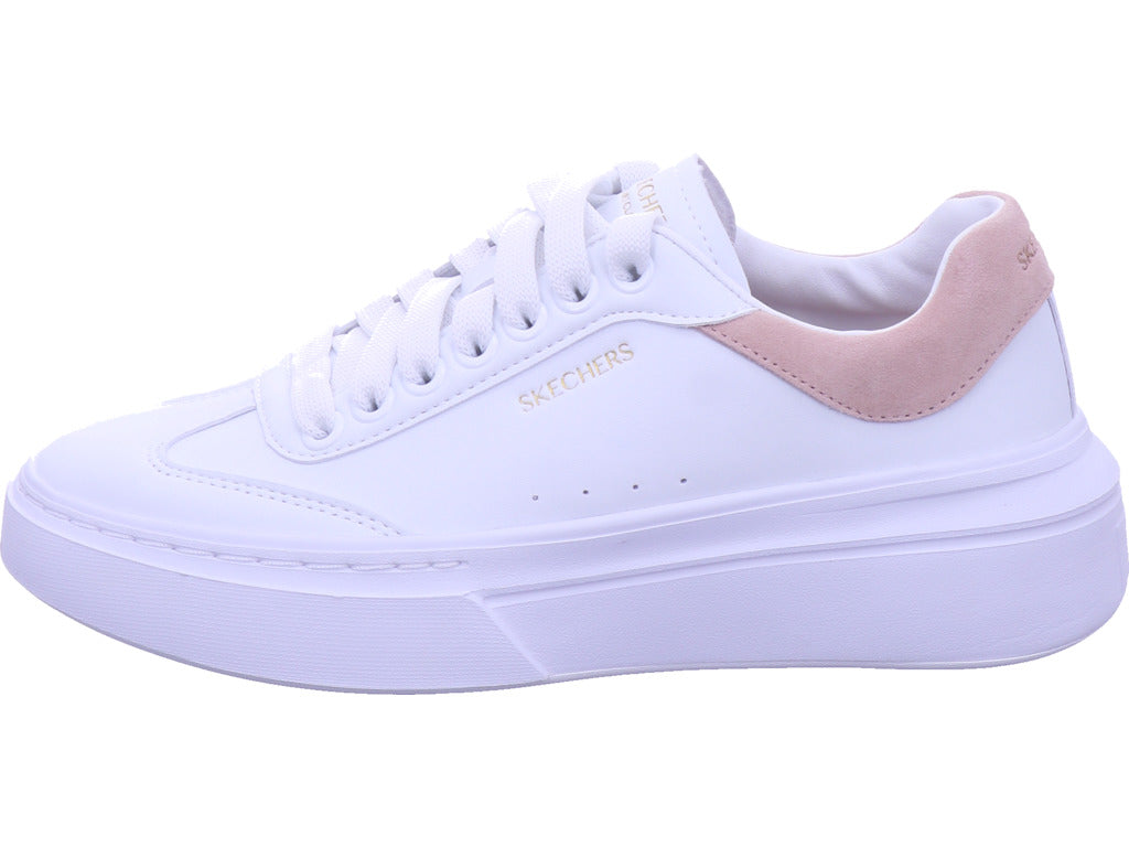 SKECHERS Women's Low-Top Shoe in White