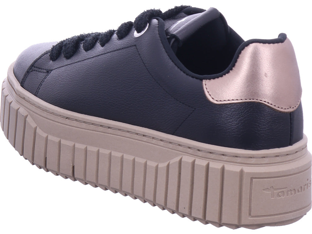 Tamaris Damen Sneaker  in schwarz