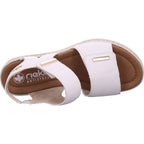 Rieker Women's Sandal in white