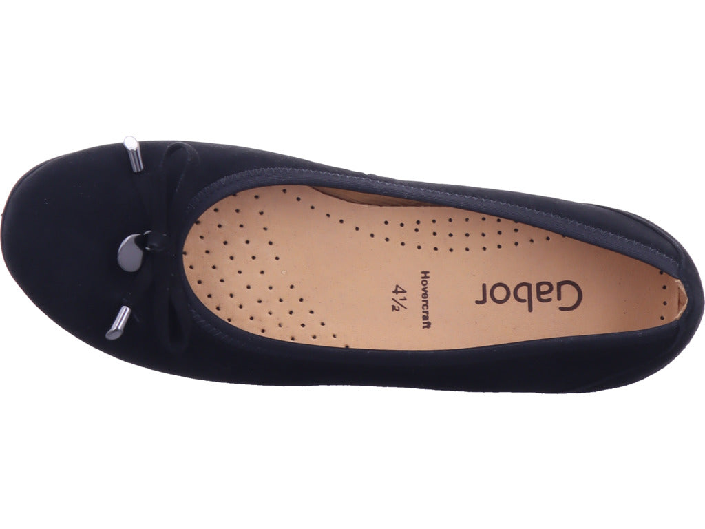 Gabor Damen Ballerina  in schwarz