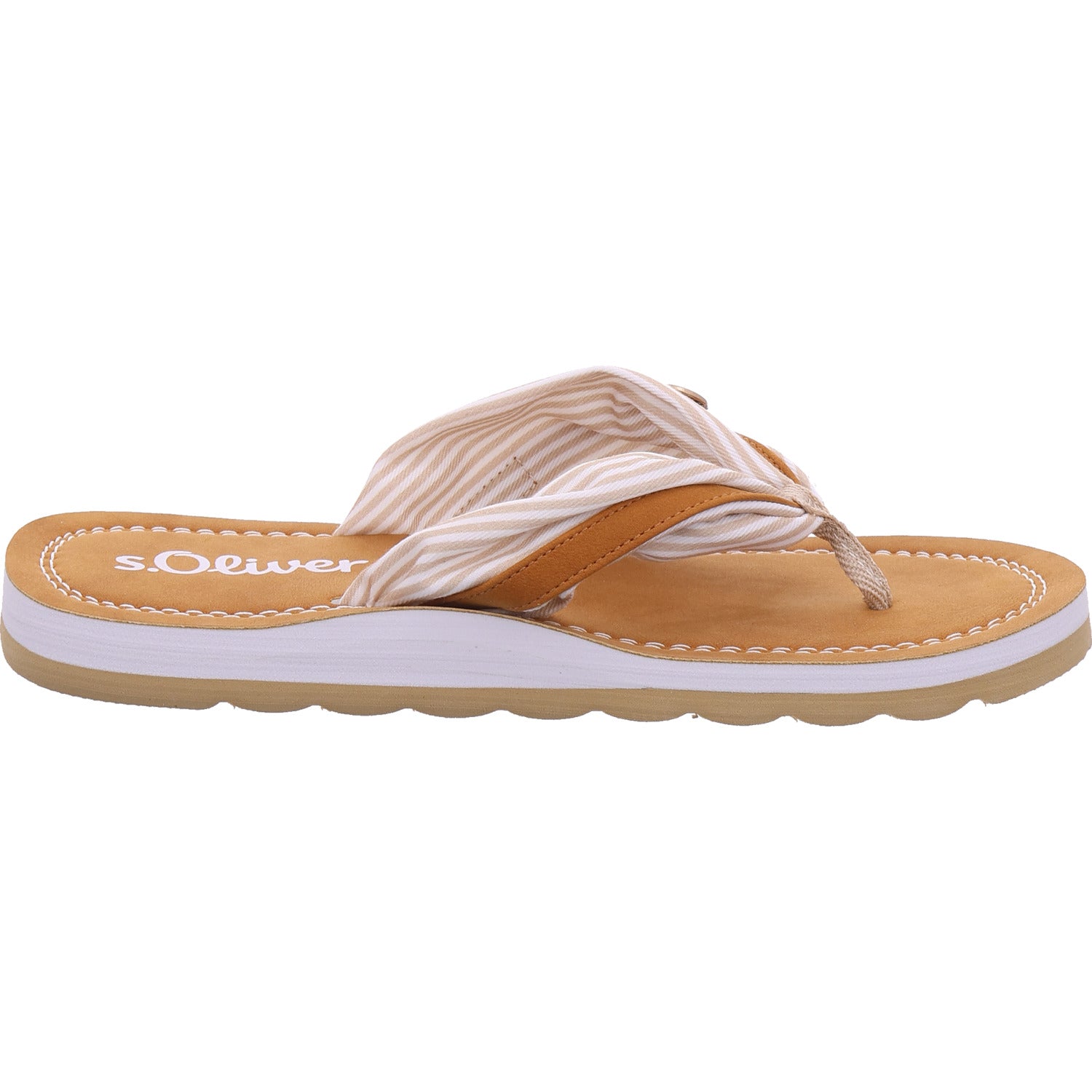 s.Oliver Damen Pantolette  in beige