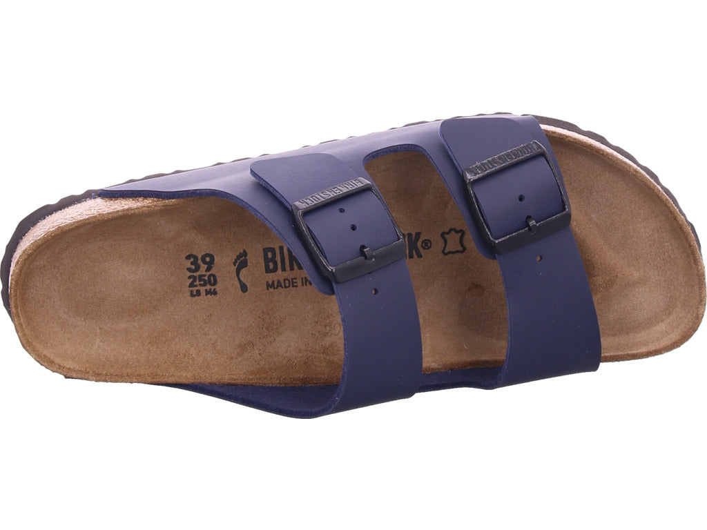 Dámské pantofle Birkenstock Arizona Bf modré barvy