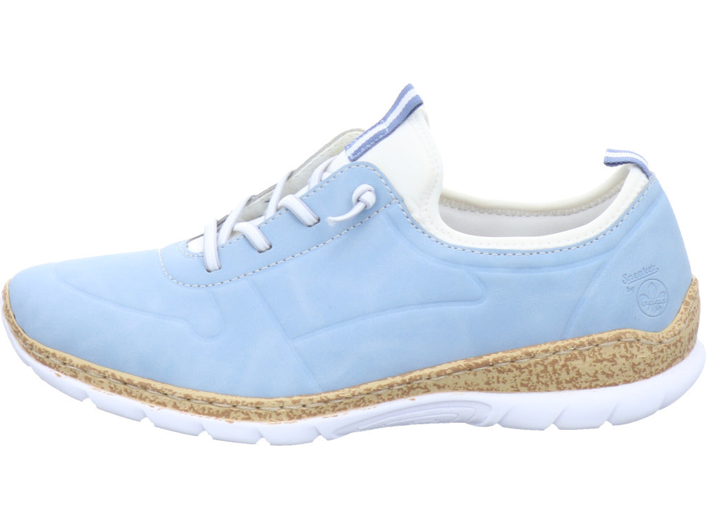 Rieker Damen  Fsk Damen Halbschuhe in blau