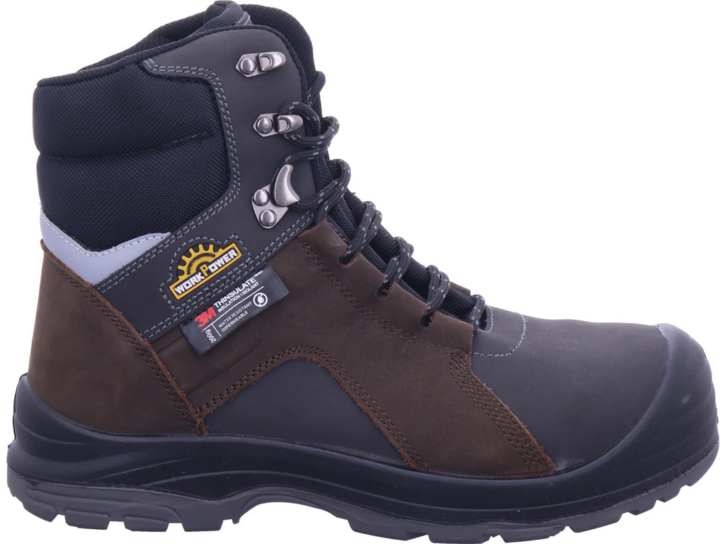 Pánské boty WorkPower Malte Winter S3 v černé barvě