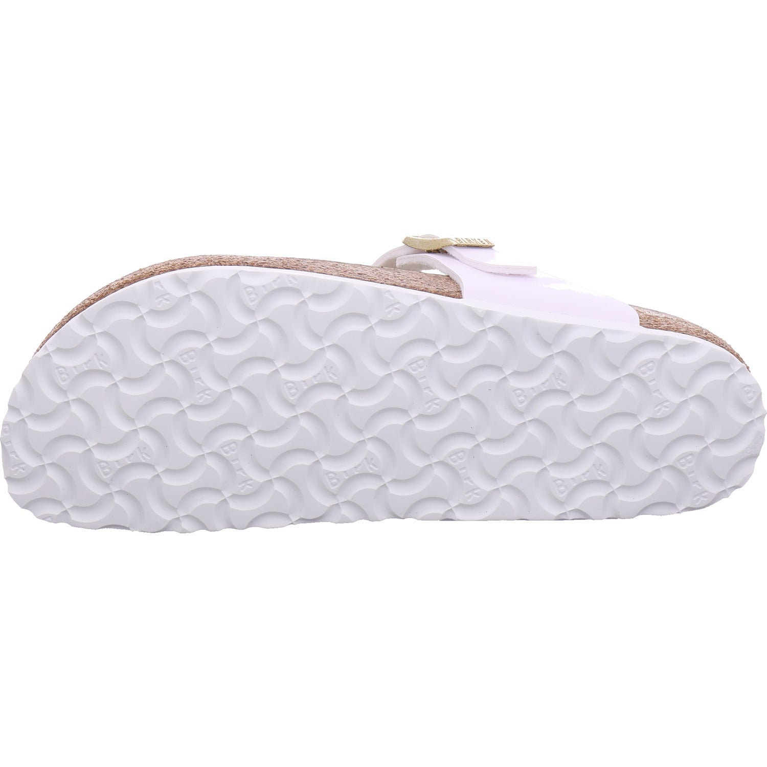 Dámská pantofel Birkenstock Gizeh Flowers v bílé barvě