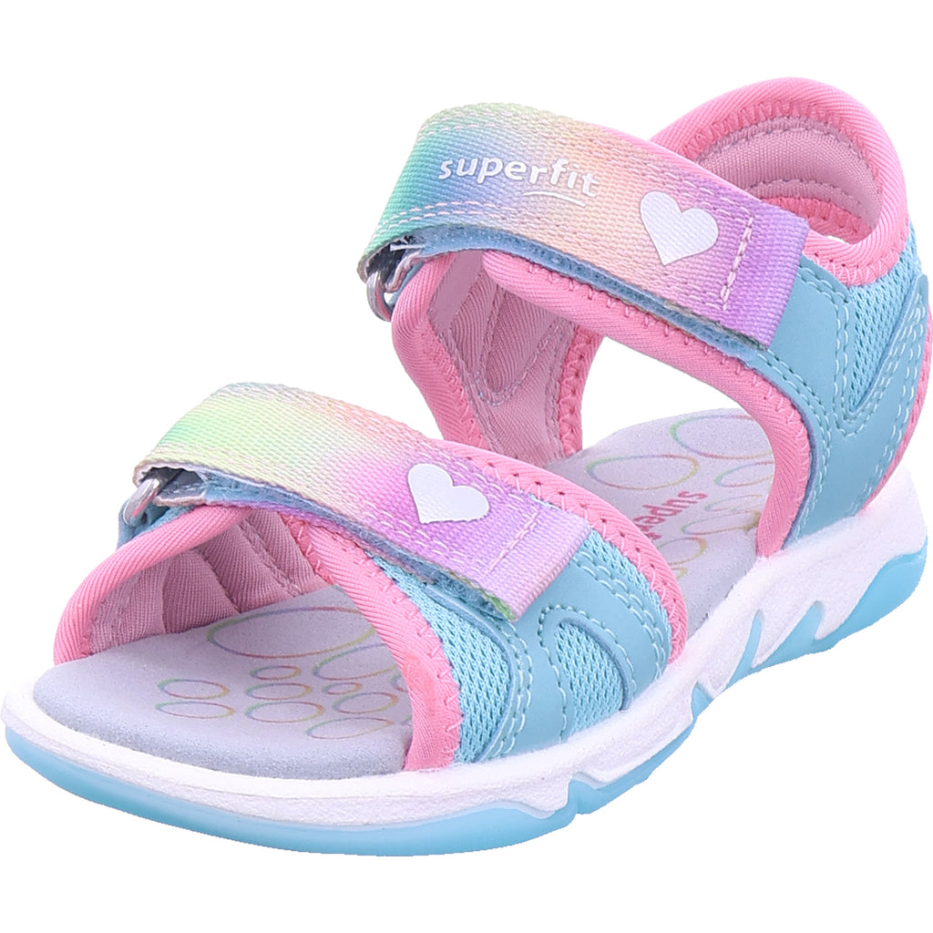 Superfit Girls' Sandals Pebbles in Green