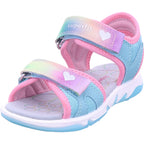 Superfit Girls' Sandals Pebbles in Green