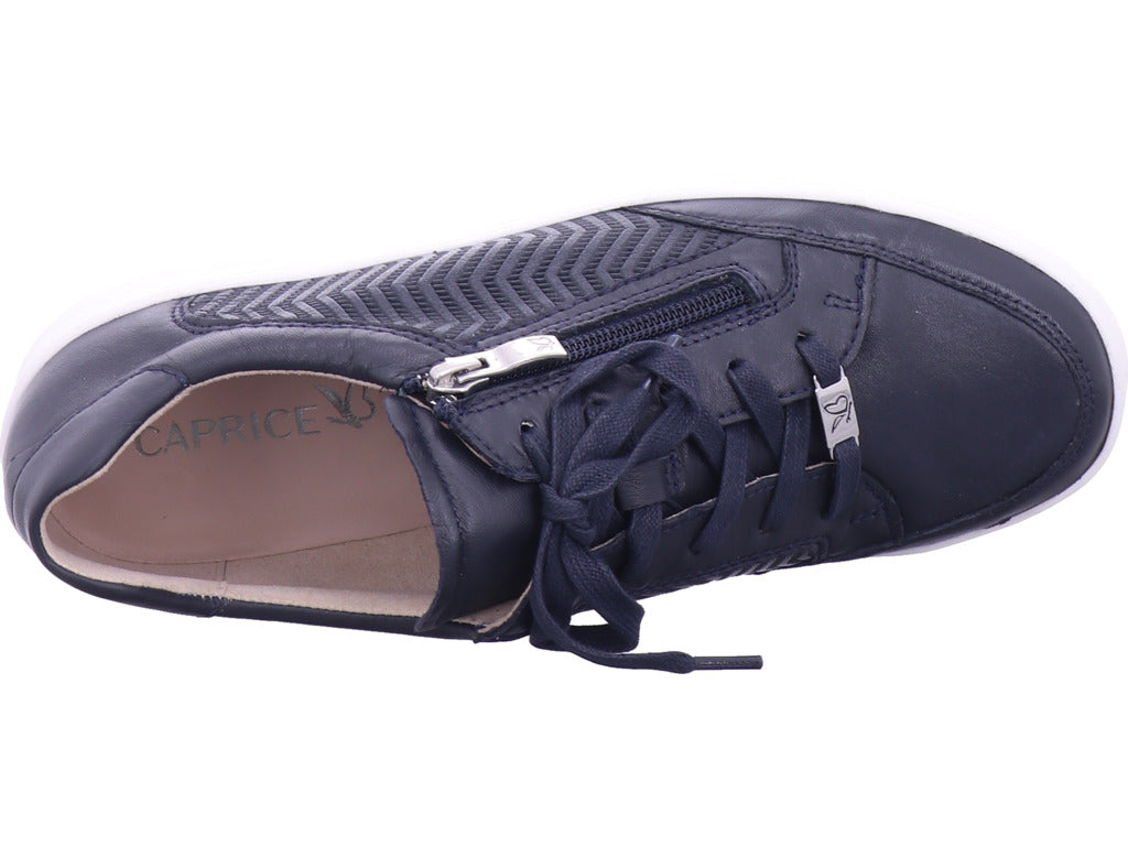 Caprice Damen Sneaker Women Lace-Up in blau