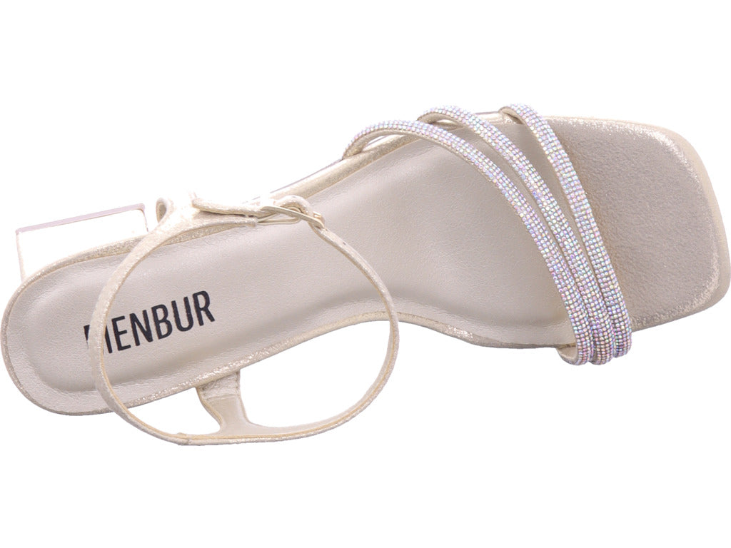 Menbur Damen Sandalette  in gold