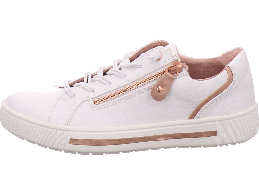 Jana women's slippers in white
