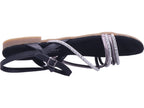 Rieker Damen Sandalette Fsk Damen Sandalen in schwarz