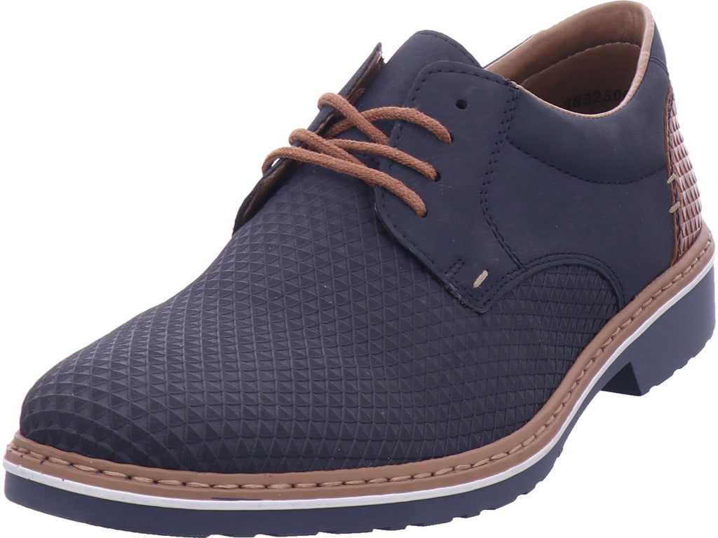Rieker men's low-cut shoe in blue