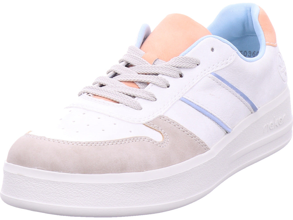 Rieker Women's Sneakers Fsk Women's Low Shoes in beige