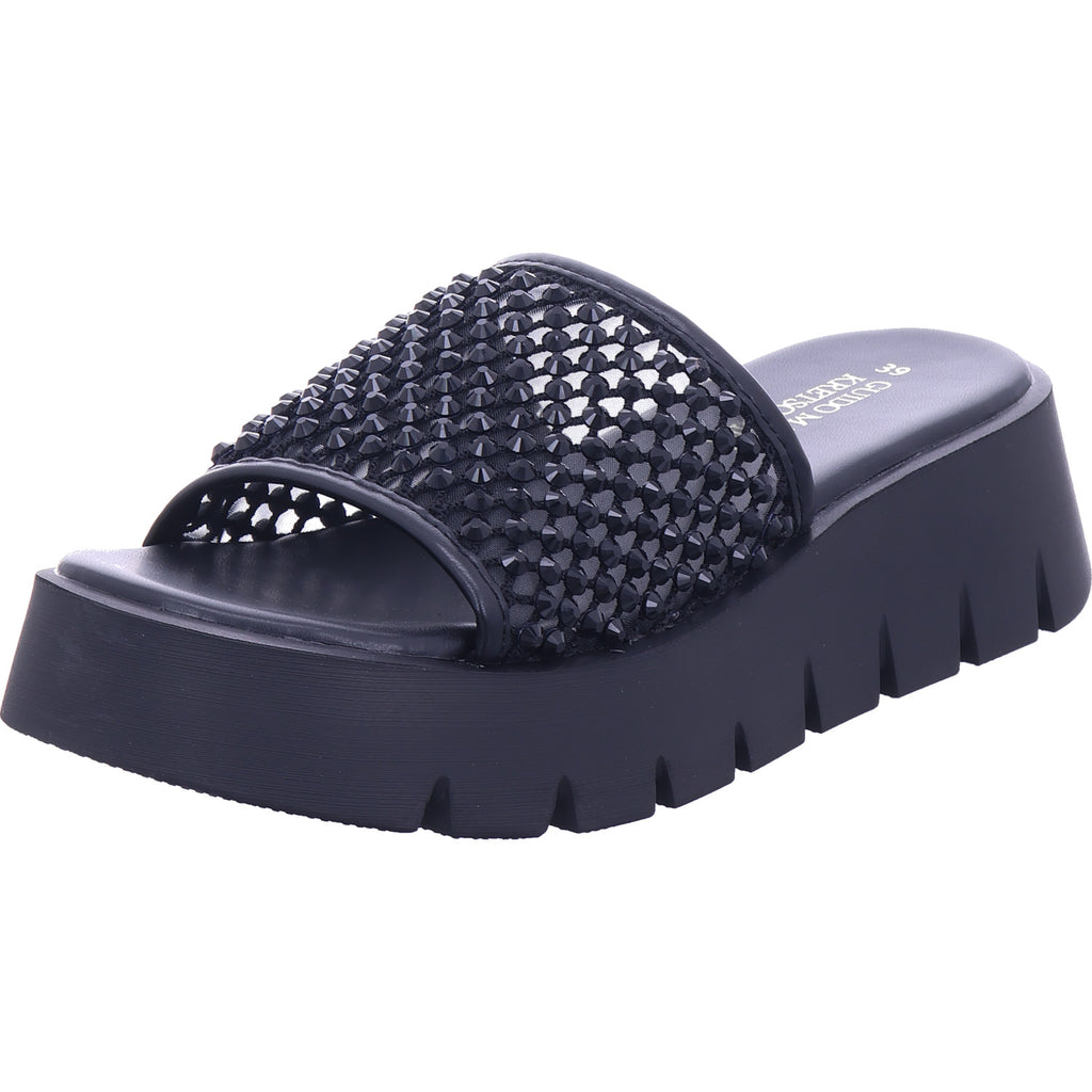 Marco Tozzi Damen Pantolette  in schwarz