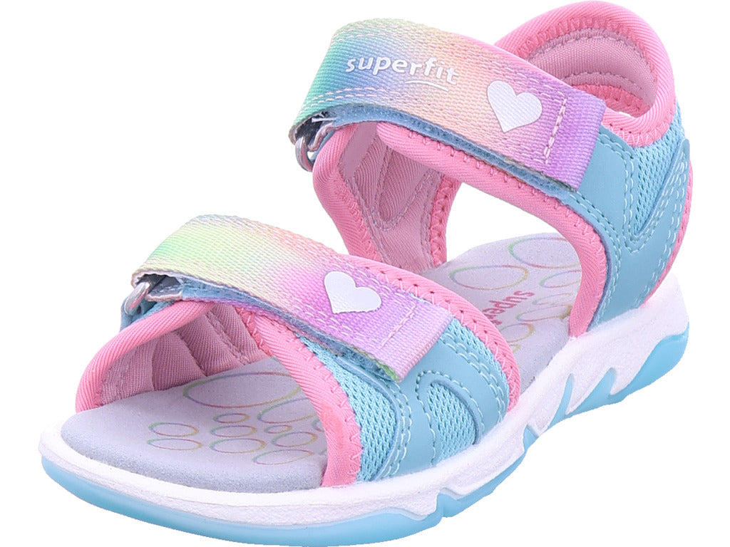 Superfit Mädchen Sandalette Pebbles in grün