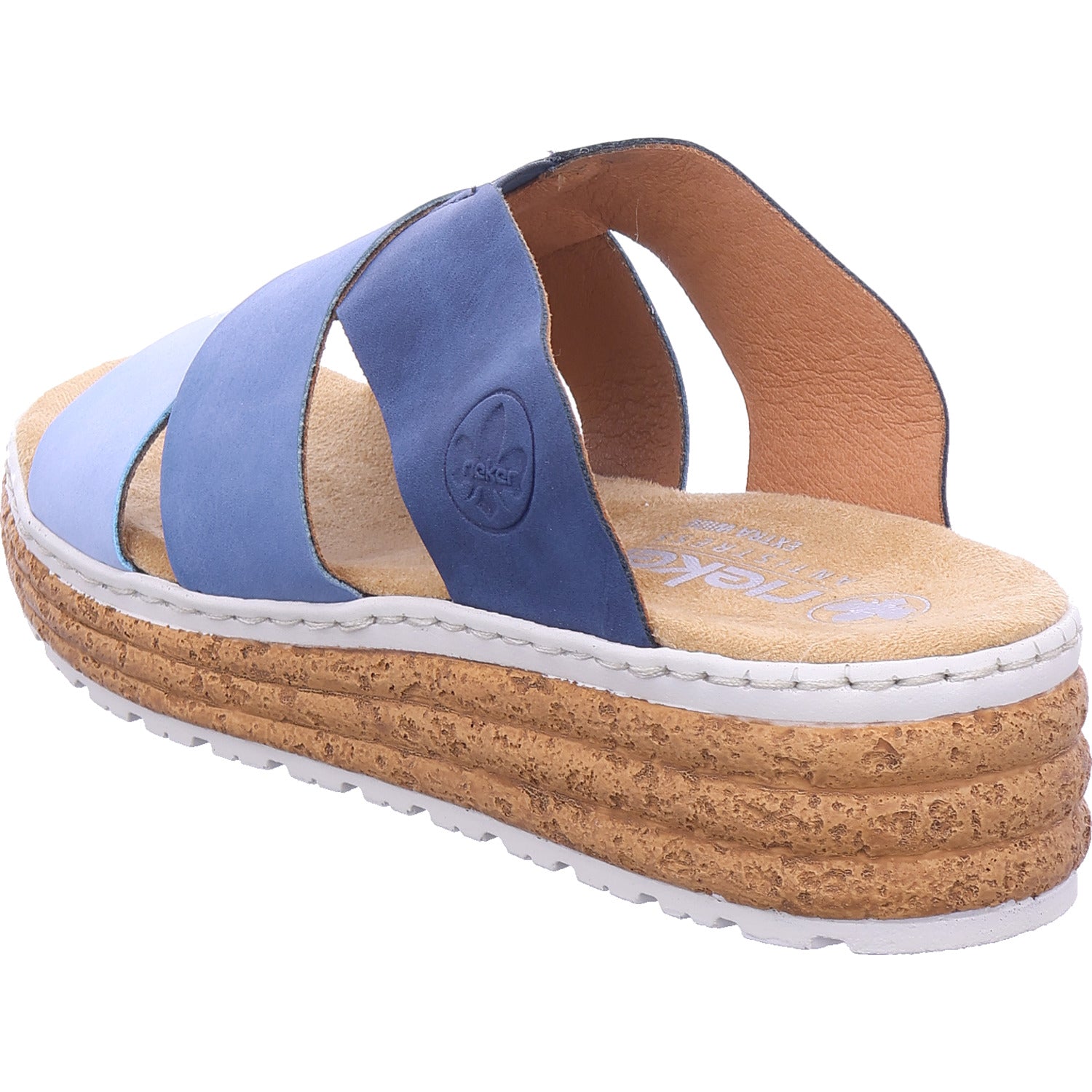 Rieker Women's Mule in blue