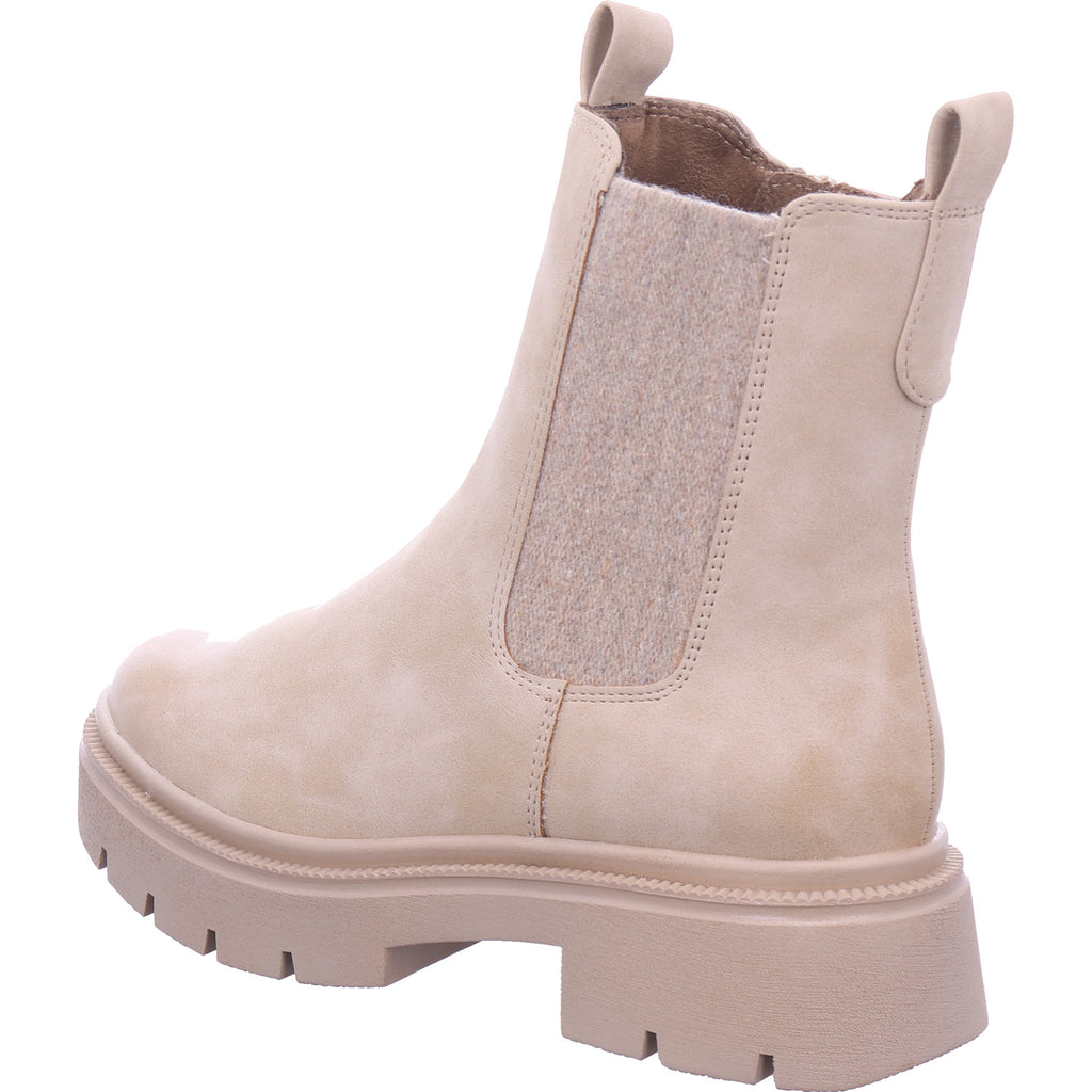 Marco Tozzi Damen Stiefelette  in beige