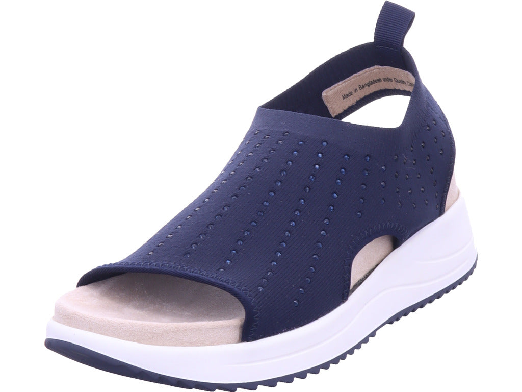 Caprice Damen Sandale  in blau