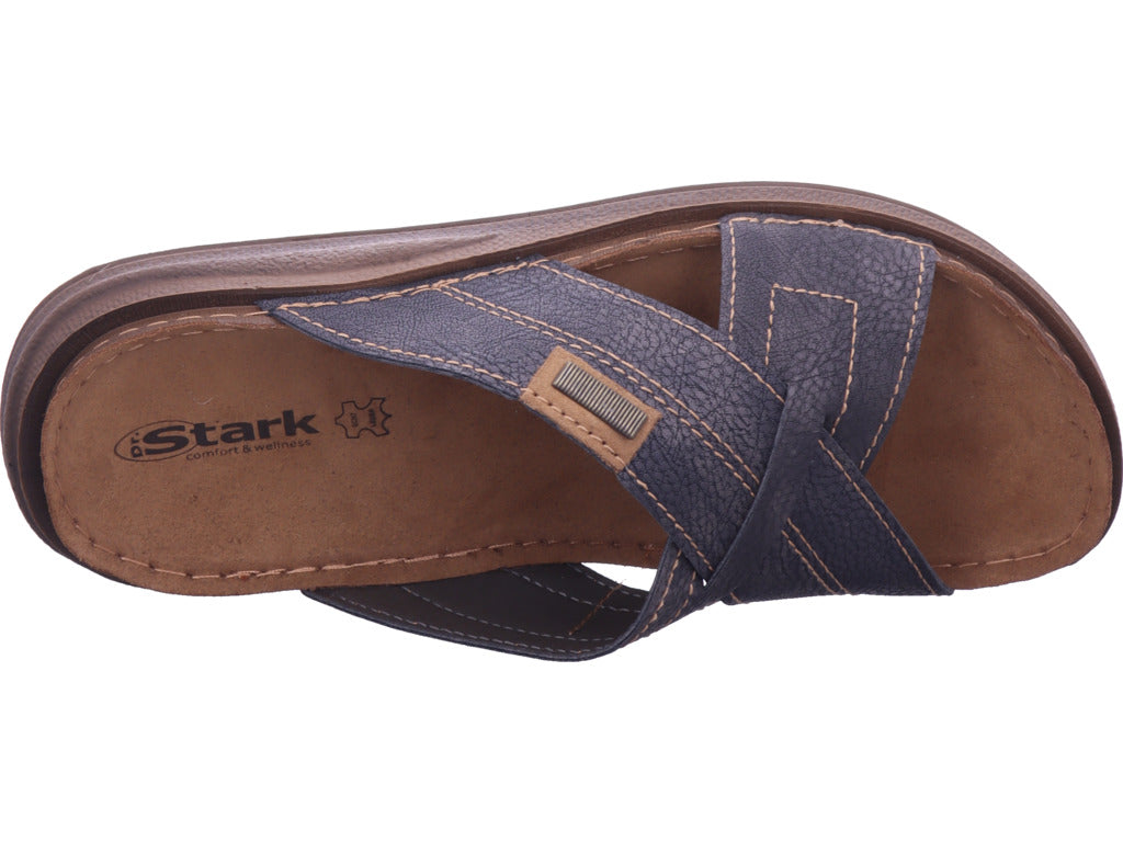 Pánské pantofle Dr. Stark v hnědé barvě