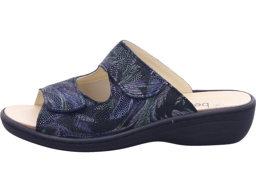 Portina Damen Pantolette  in schwarz