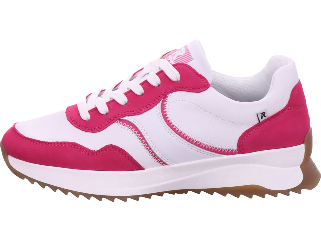 Rieker Damen Sneaker Fsk Damen Halbschuhe in pink