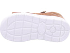 Superfit Damen Sandale Sandale Leder \ Lagoon in braun