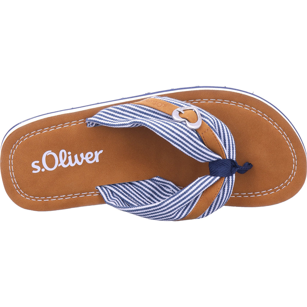 s.Oliver Women's Mules in Blue