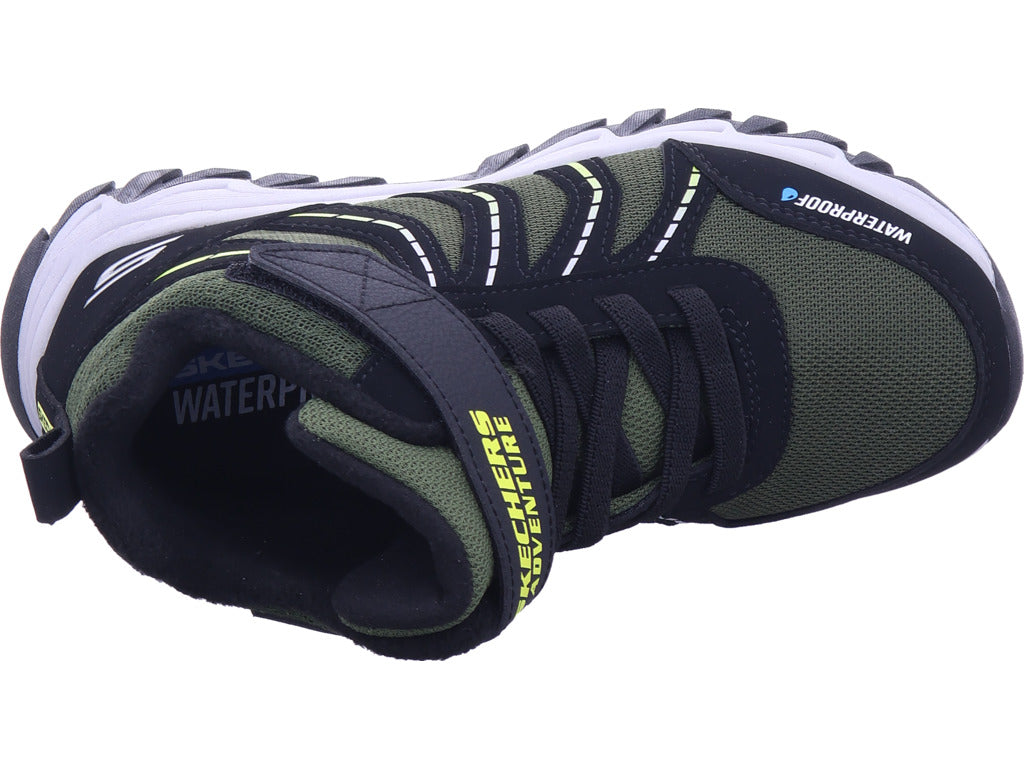 SKECHERS Boys' Rugged Ranger Storm Trail Boots in black