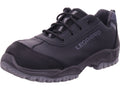 Leopard Herren Sicherheitsschuh Sicherheitshalbschuh Gel S3 in schwarz