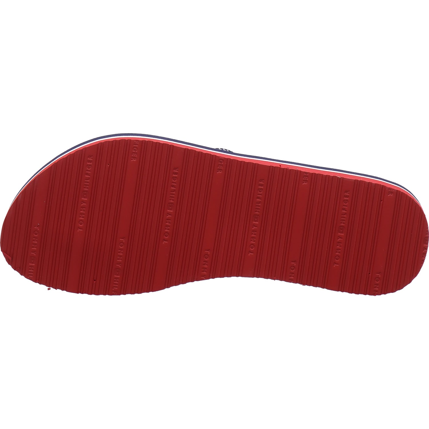 Tommy Hilfiger Dámské pantofle Th Webbing Summer Sandal v modré barvě