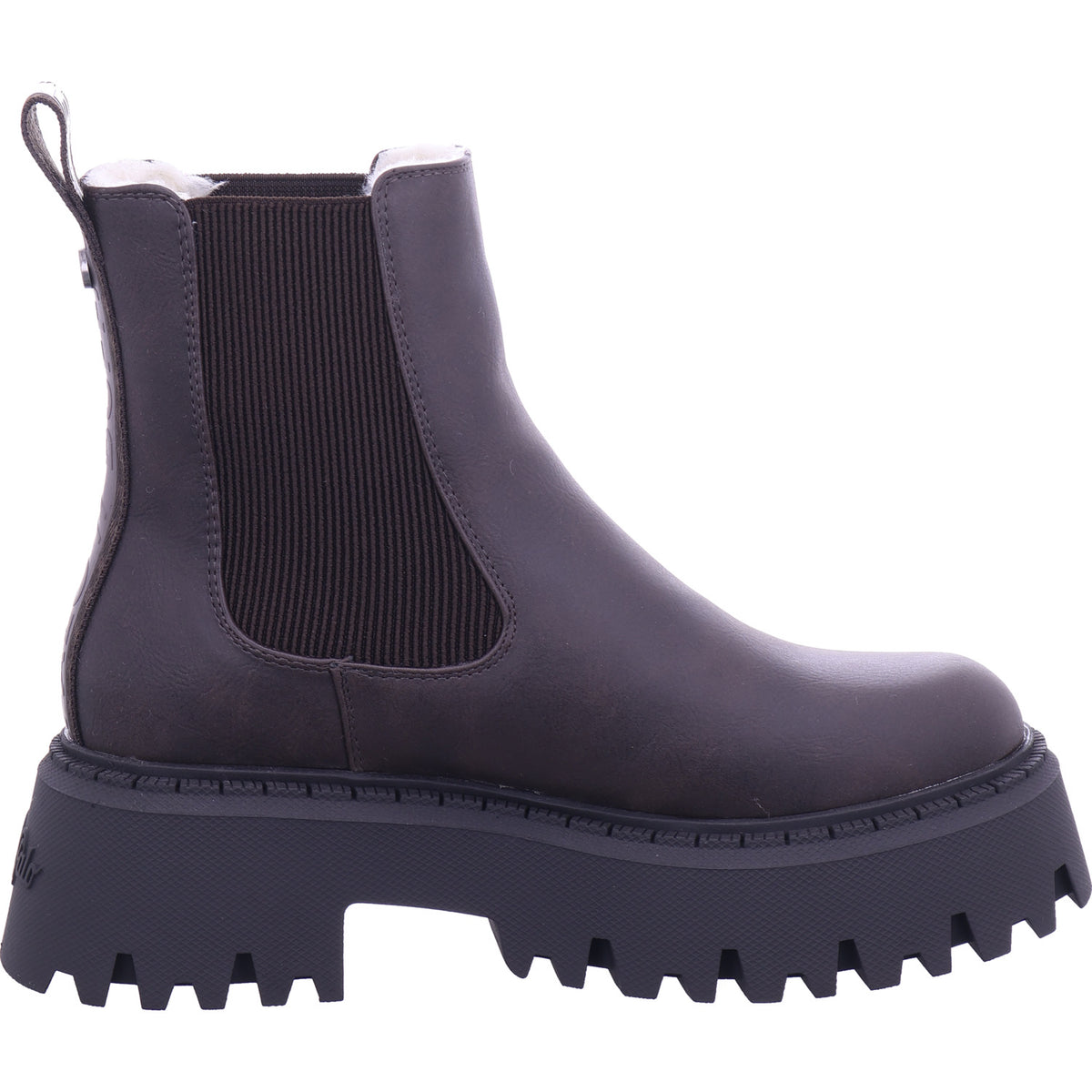 Buffalo Damen Stiefelette Aspen Chelsea in braun