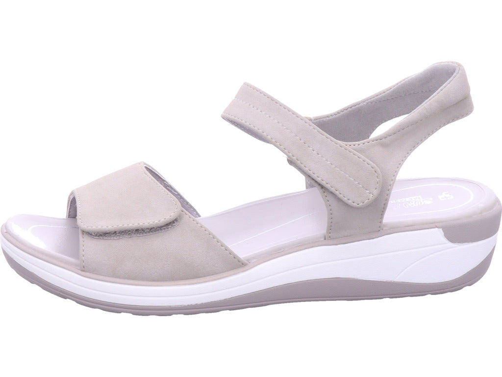 Shoe-world Damen Sandalette  in beige