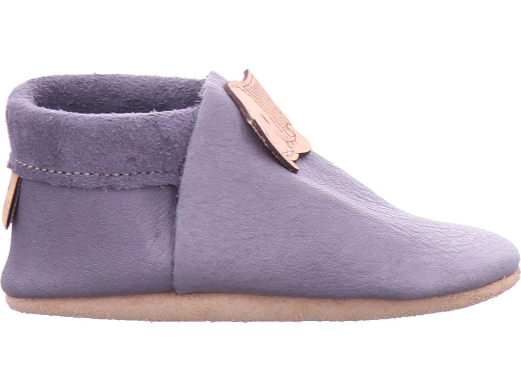 NENS Unisex - Baby Slipper Elefant Mausgrau in grau