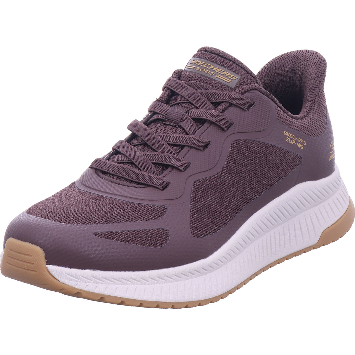 Pánské tenisky SKECHERS Bobs Squad 4 v hnědé barvě
