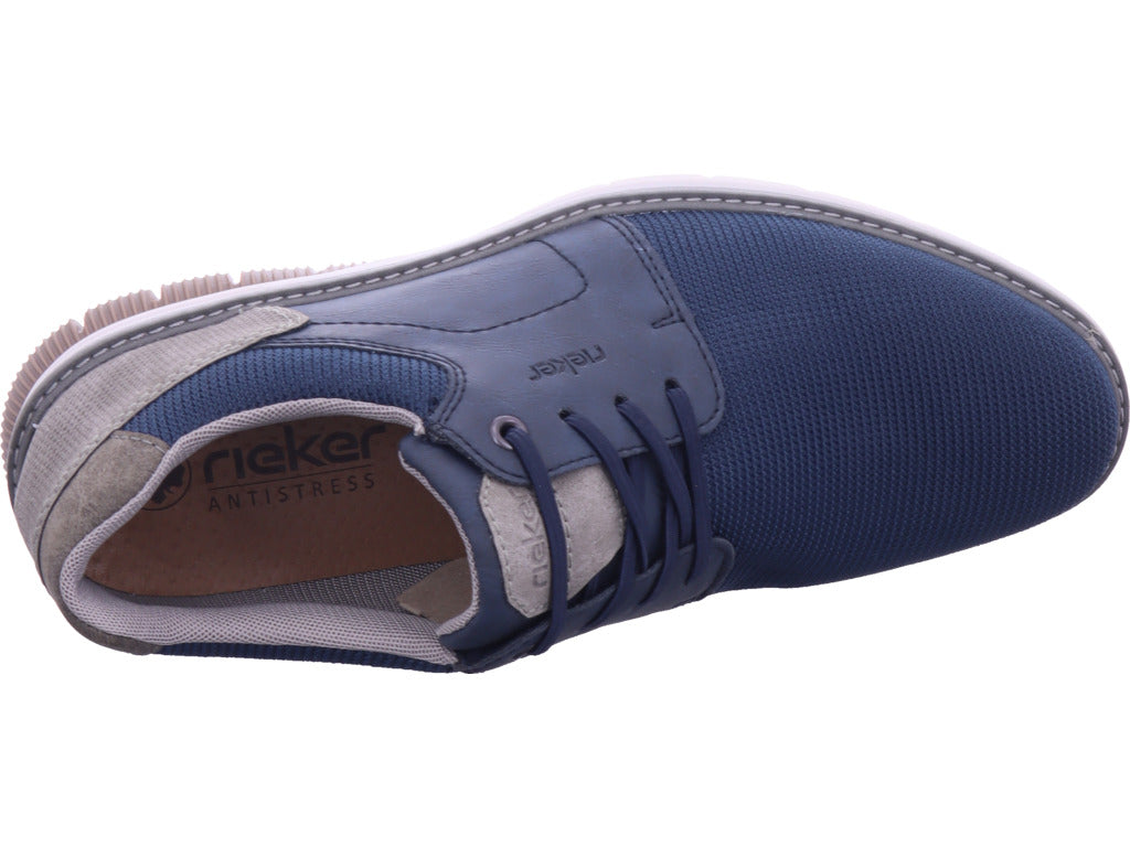 Rieker Herren Sneaker Fsk Herren Halbschuhe in blau