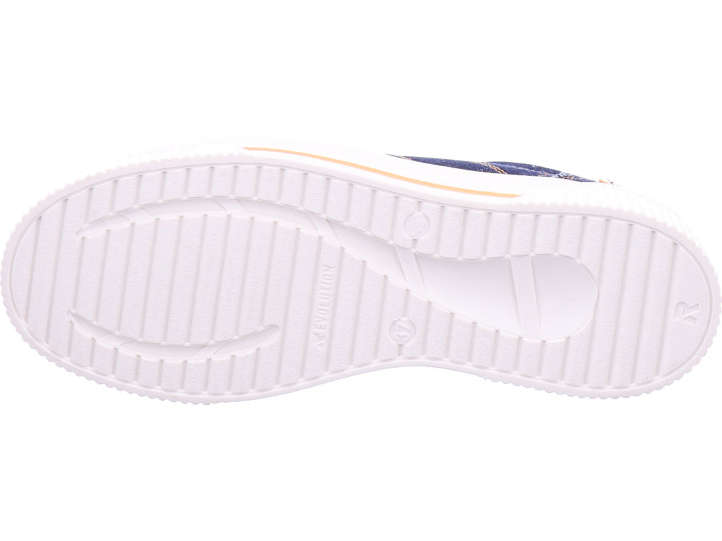 Rieker Damen Sneaker Fsk Damen Halbschuhe in blau